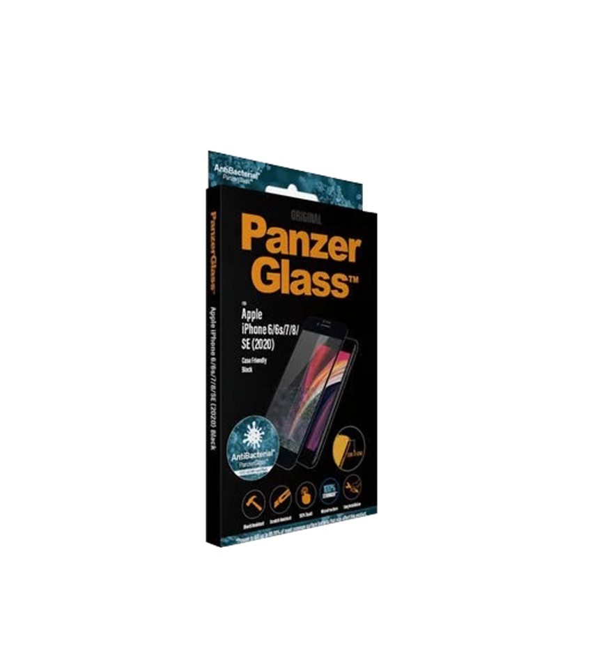 PanzerGlass- Skærmbeskyttelse Apple iPhone 8 - 7 - 6s - 6 - SE (2020/2022) - Edge-to-Edge