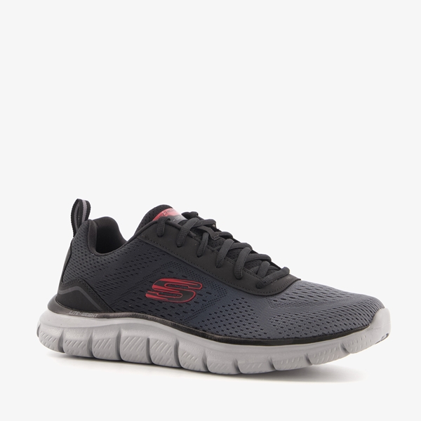 Skechers Track Ripkent heren sneakers zwart/grijs