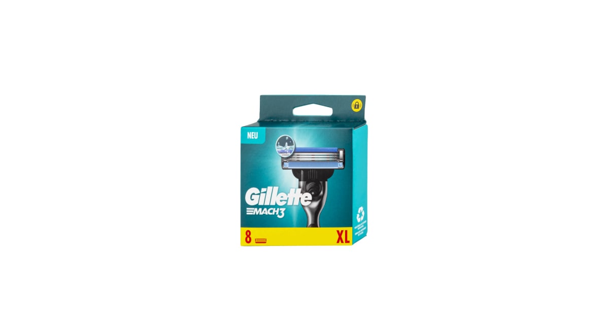 Gillette Mach 3 Klingen 8er-Packung
