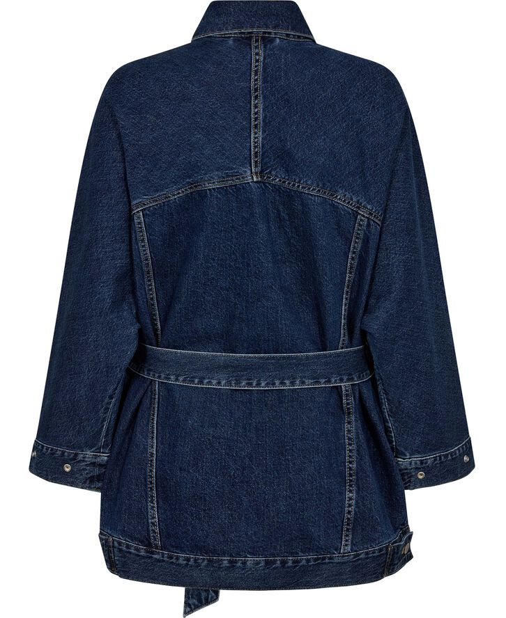 Levi's BELTED DOLMAN TRUCKER SHES NIC Blå