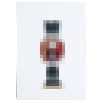 Grußkarten-Set Pixel