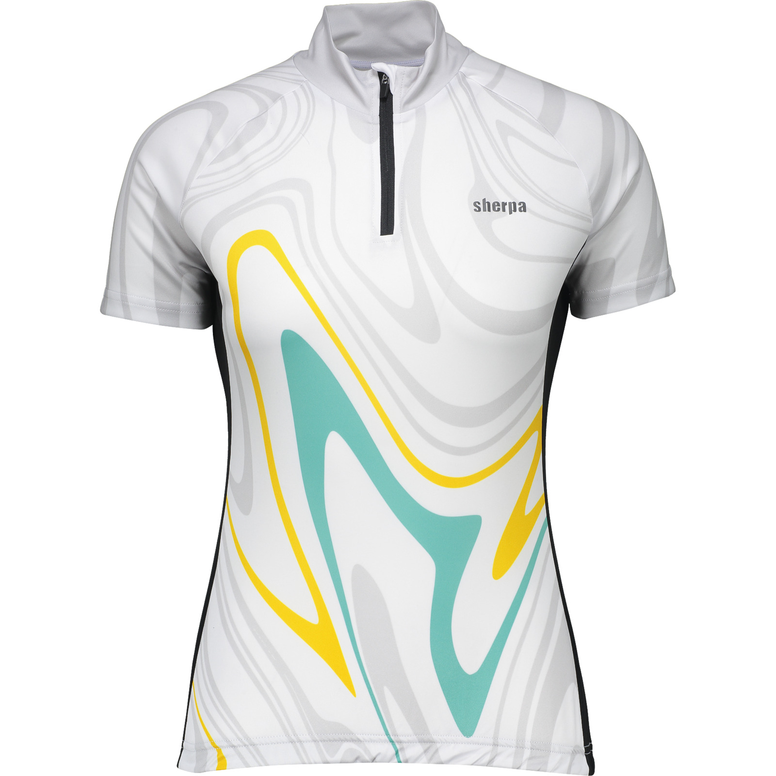 Sherpa Damen-Velotrikot Sarnaya S, weiss