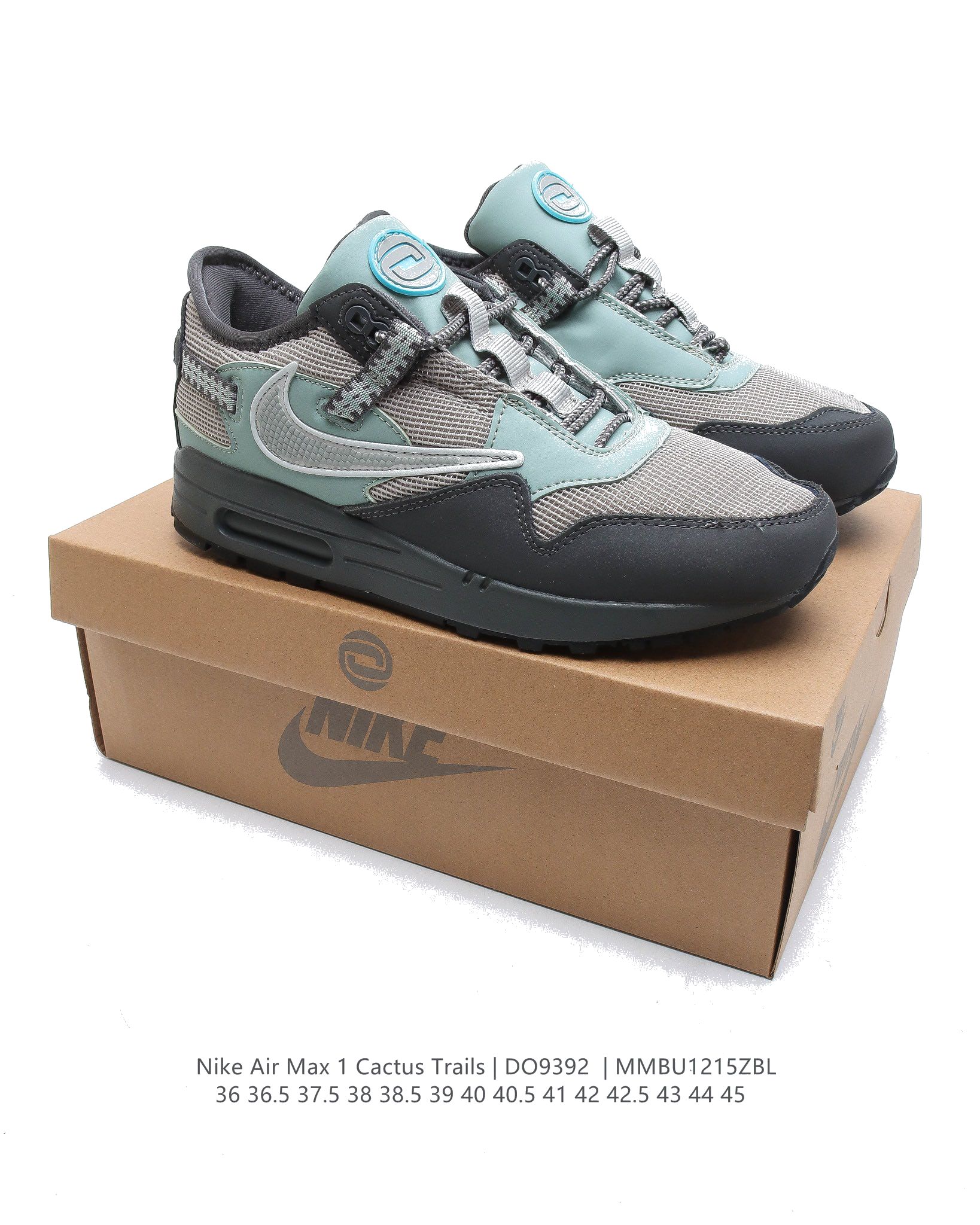 Travis Scott x Nike Air Max 1WheatLemon DO9392-700 Dames & Heren Schoenen-3