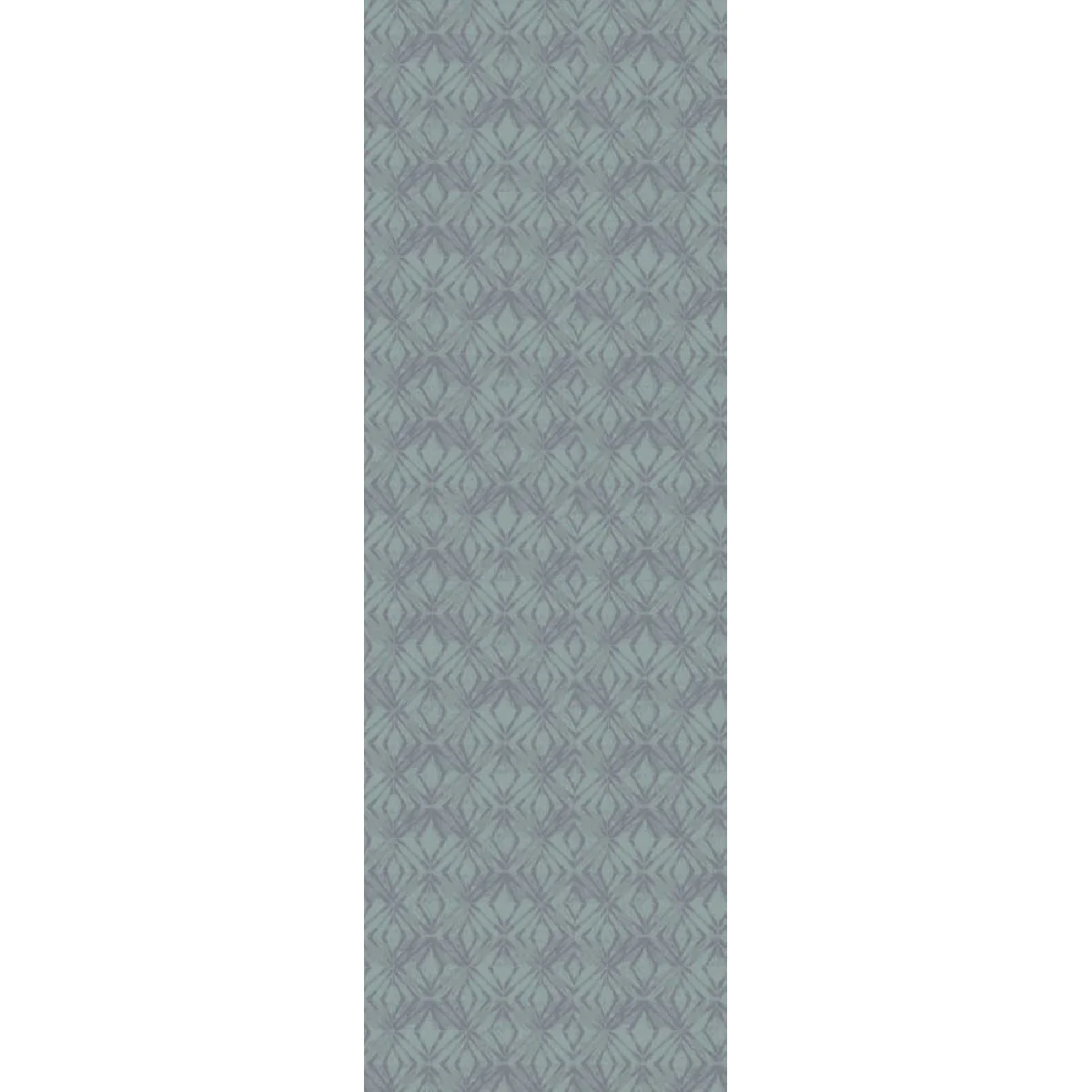 Chemin de table pur coton bleu 155X55 Garnier Thiebaut