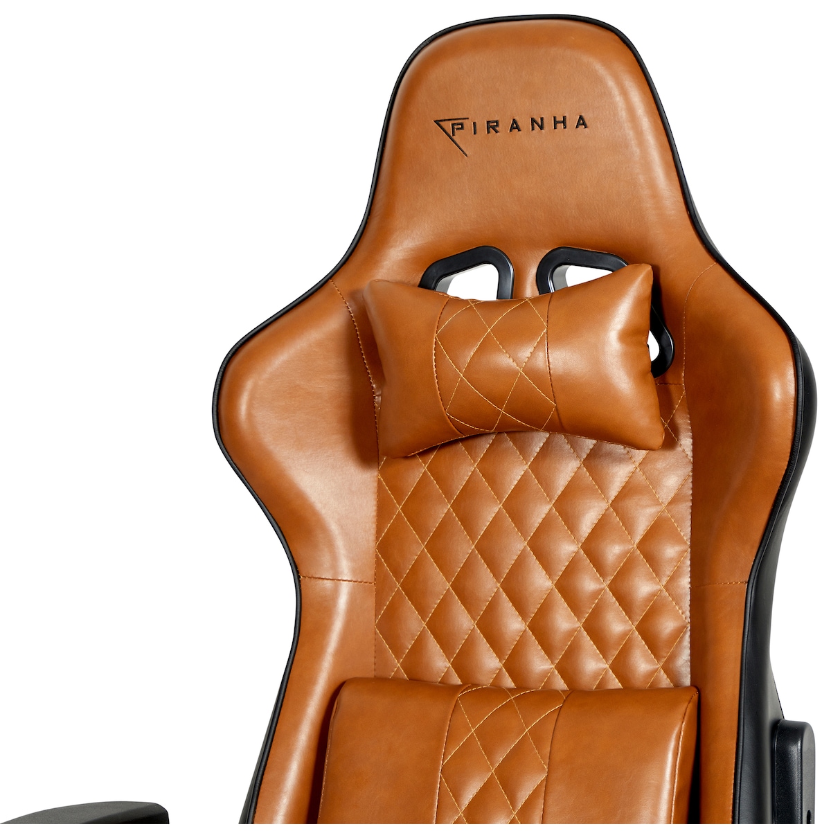 Piranha Bite gamingstol (cognac)