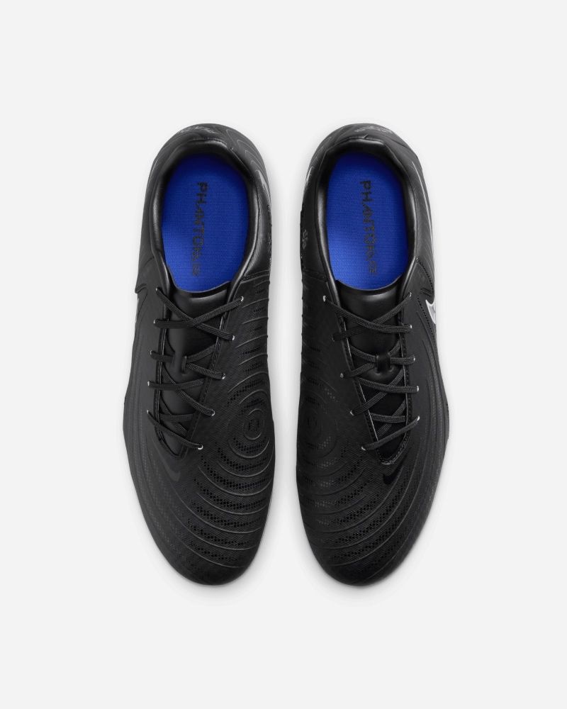 Chaussures de football Nike Phantom GX Academy FG/MG Noir & Gris pour homme