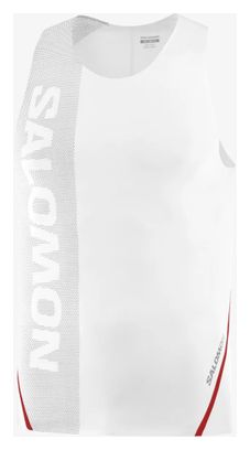 Débardeur Salomon S/LAB Speed Blanc Homme