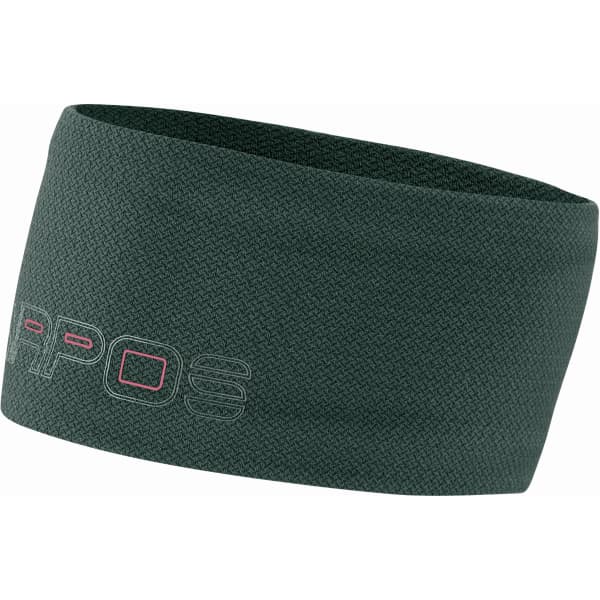 Bonnet Bandeau ski de randonnée KARPOS CROZZON HEADBAND JUNGLE GREEN/DUCK GREEN