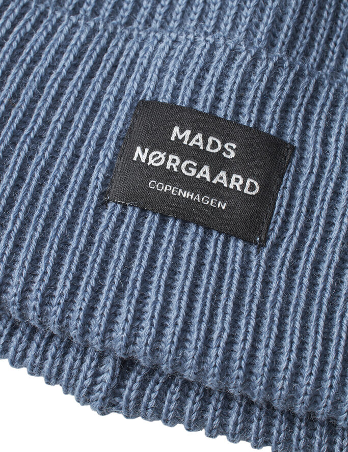 Mads Nørgaard - Copenhagen Wool Ask Beanie Blå
