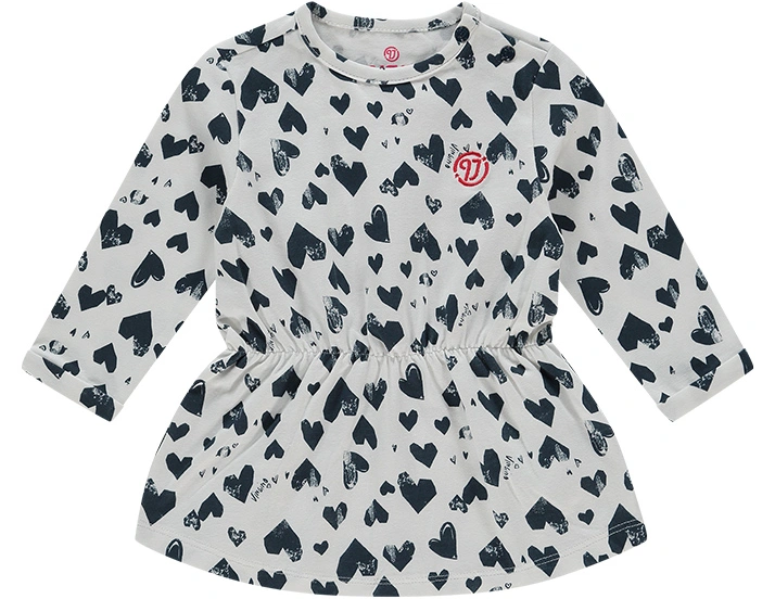 Kleid PIPPA BABY in weiß/dunkelblau