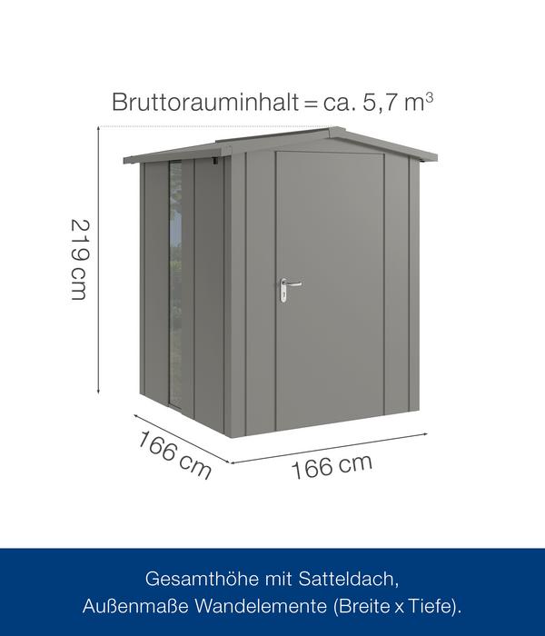 Hörmann Metallgerätehaus Juno JSD2 L-Sk