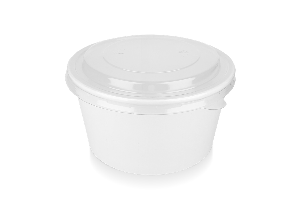 Salade Poke Bowl 1000ml 32oz Ø148mm wit