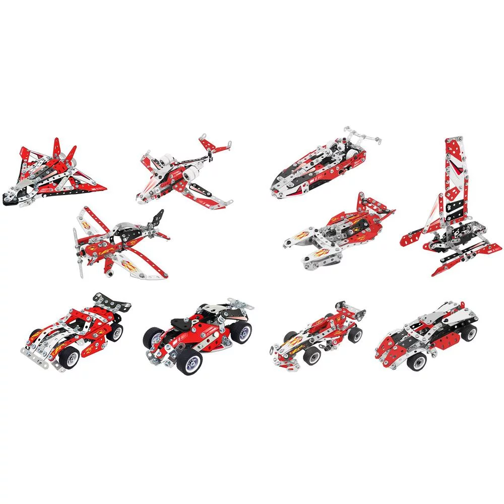 VEHICULES DE COURSE - 10 MODELES MECCANO