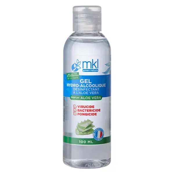 Gel Hidroalcoólico de Aloe Vera MKL Green Nature 100ml
