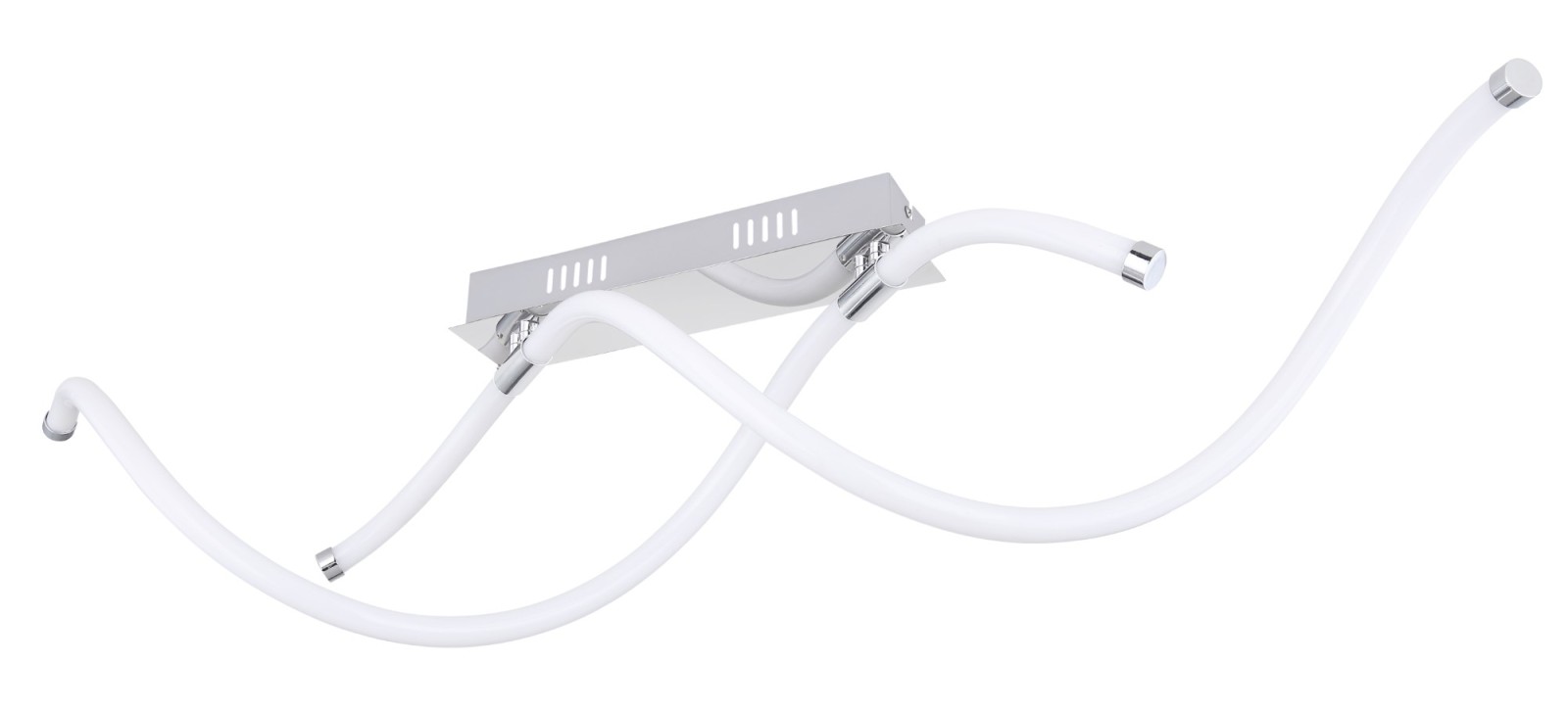 LED-Deckenleuchte - opal-weiß - 102 cm