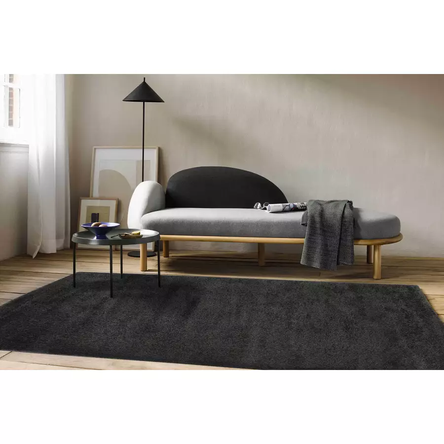 Esprit Kurzflorteppich California anthrazit