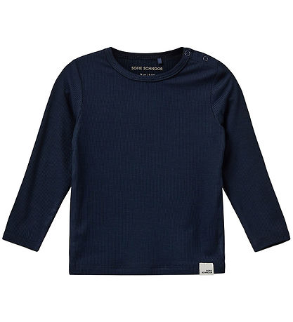 Sofie Schnoor Bluse - Rib - Petriciasb - Marineblau