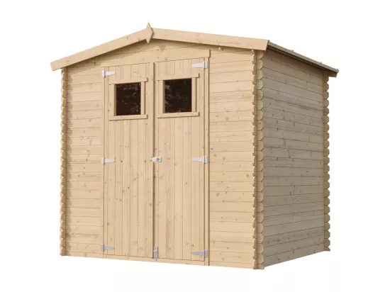 Abri de jardin en bois - I236xL226xH218 cm/ 4.33 m2 - TIMBELA M369