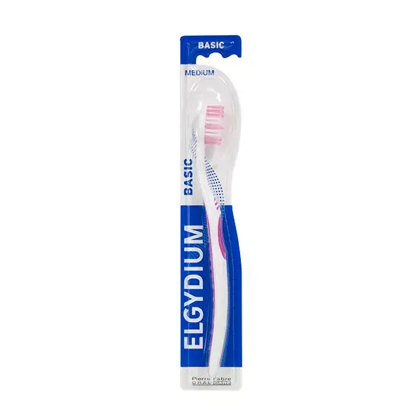Escova de dentes Elgydium Basic Medium