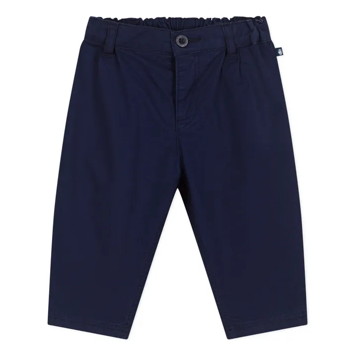 Petit Bateau Pantalon Chino Minus | Bleu marine