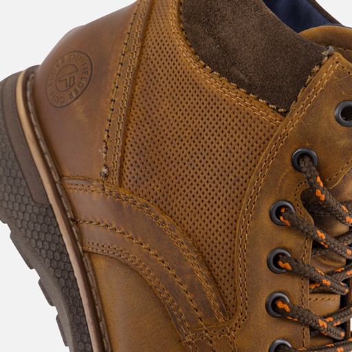 Outfielder Veterboots cognac Leer
