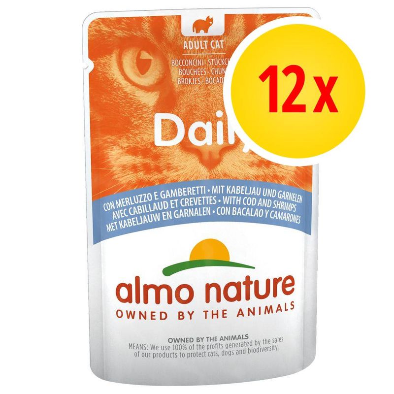 Lot Almo Nature Daily 12 x 70 g