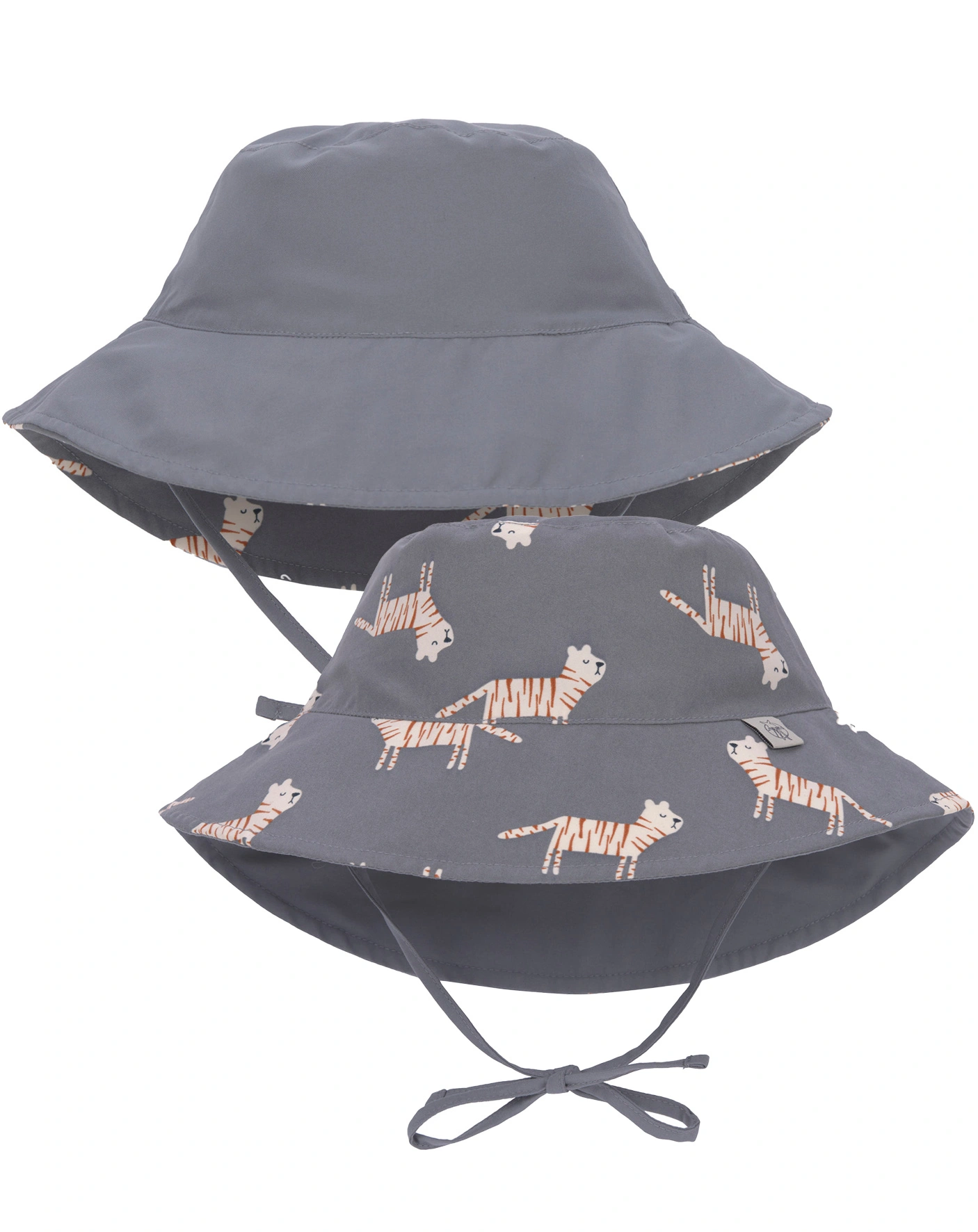 Wendehut TIGER mit Nackenschutz in grey