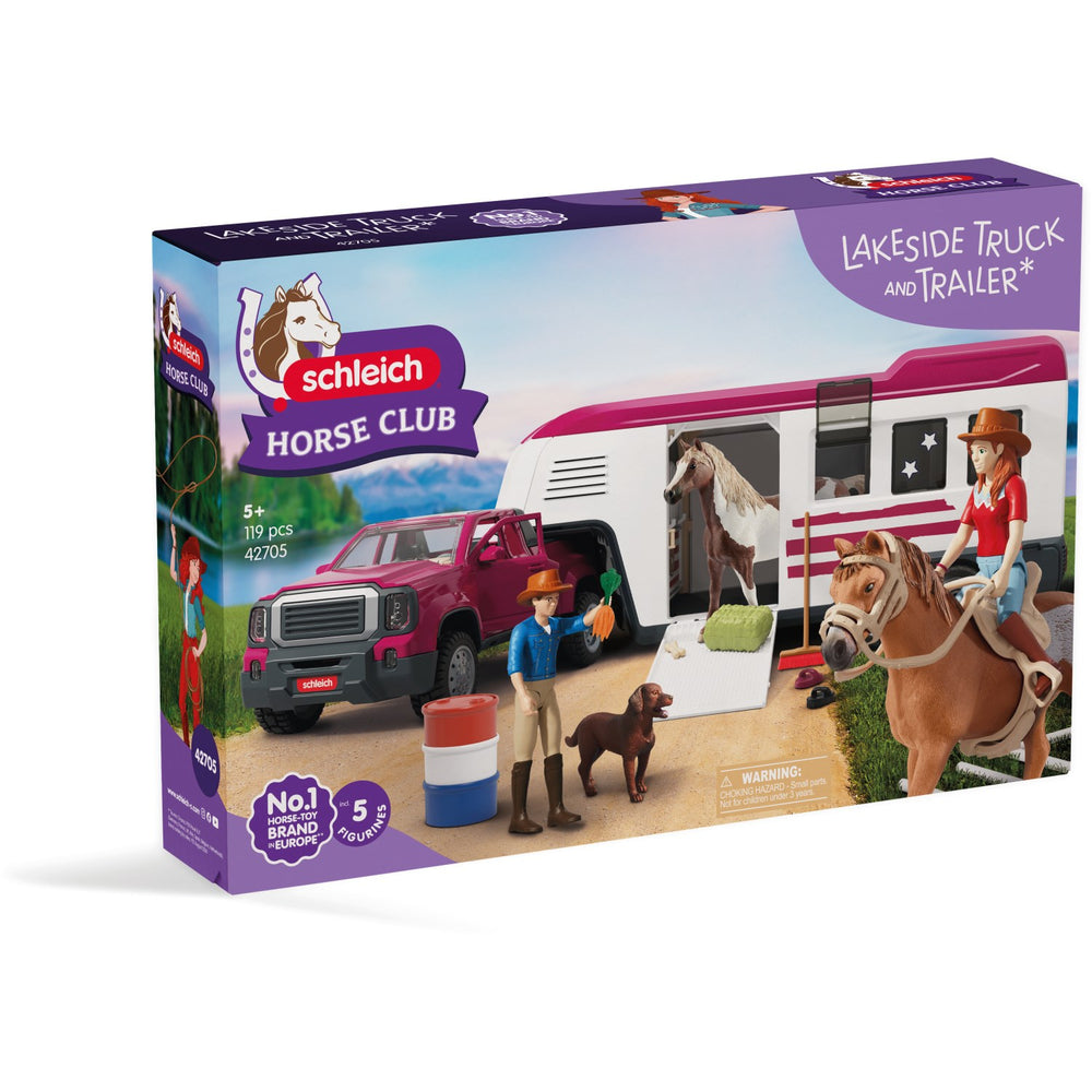 Køb Schleich Lakeside Lastbil Og Trailer