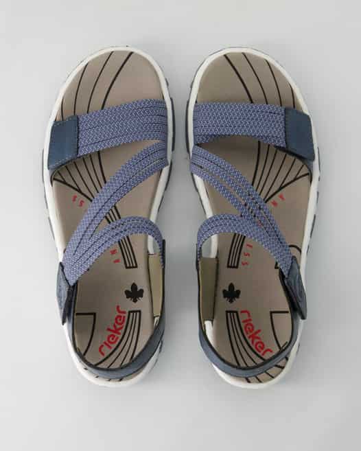 Rieker Guana Sandalen in Blau
