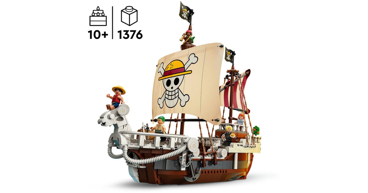 LEGOOne Piece - Het piratenschip Going Merry Constructiespeelgoed  (75639)