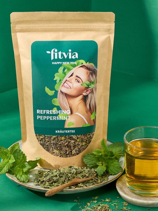 Kräutertee Pfefferminze, lose, 100 g