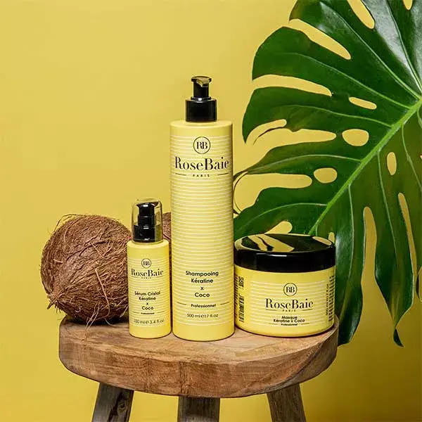 Shampoo Rosebaie Queratina x Coco 500ml