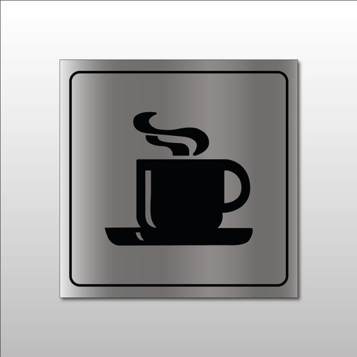 Signalisation d'information - Pictogramme Cafétéria Tasse Chaude
