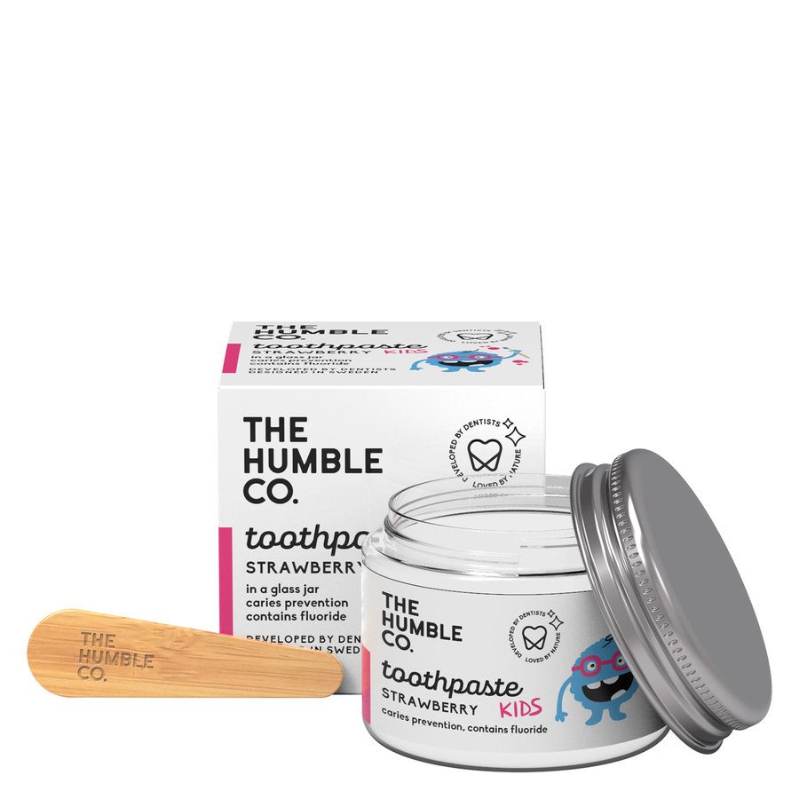 The Humble Co Humble Natural Toothpaste In Jar Kids Strawberry 50ml