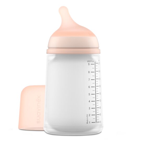 Biberon anti-colique zero.zero débit moyen   270 ml   de               Suavinex