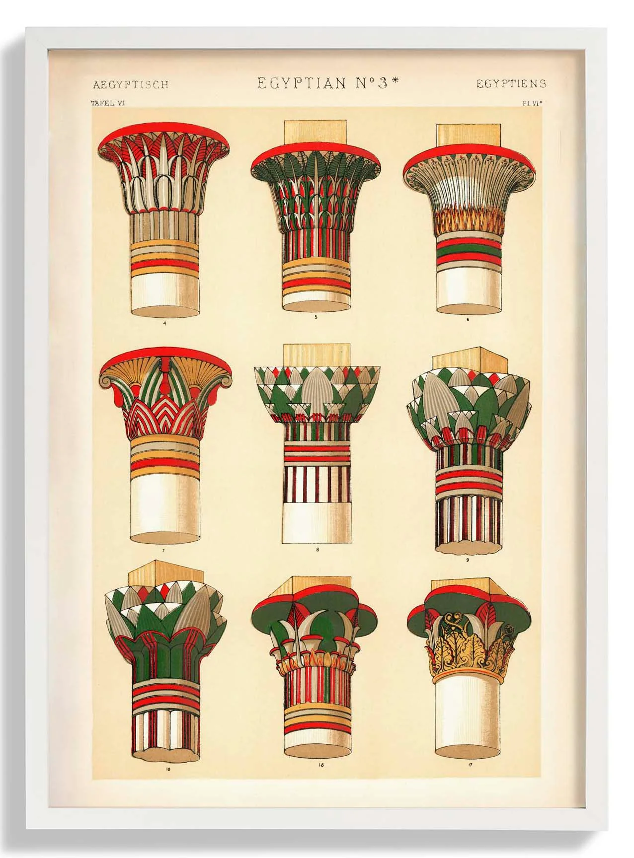Ägypter Nr. 3B von Owen Jones