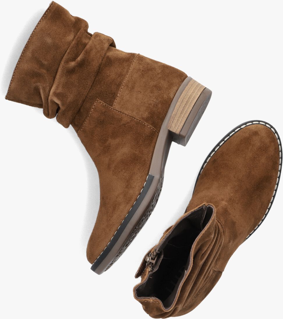 HIP cognac hip enkellaarsjes h1738