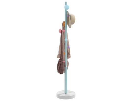 VIDAXL - Porte manteau Porte-manteau bleu 172 cm fer enduit de poudre