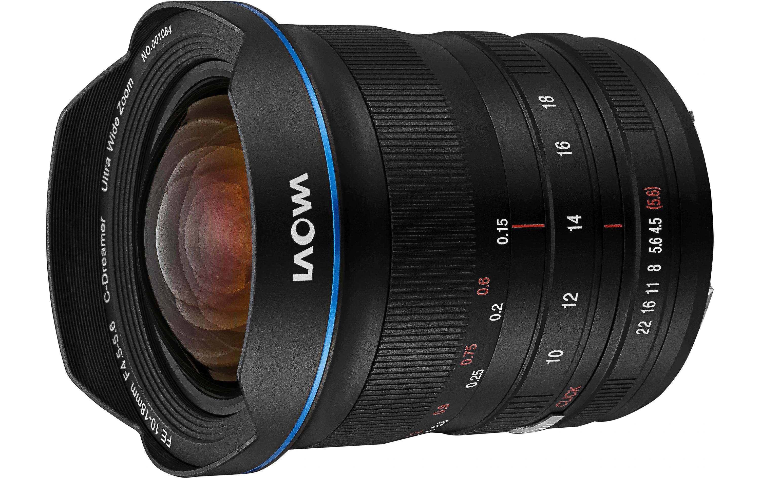 Zoomobjektiv 10-18 mm F/4.5-5.6 FE Sony E-Mount<br>Weitwinkelobjektiv, welches speziell für spiegellose Systemkameras konzipiert wurde