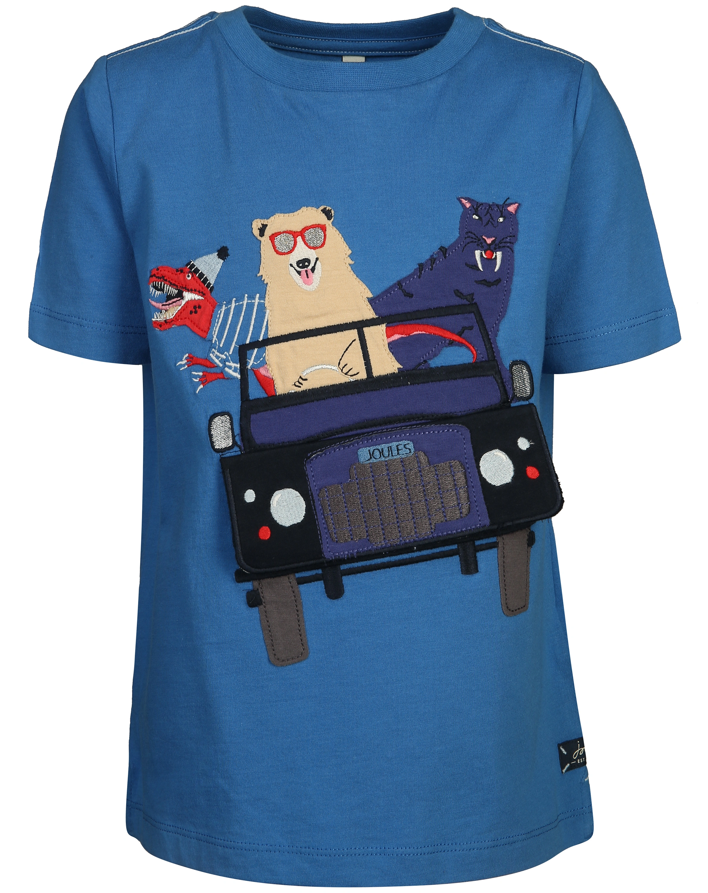 T-Shirt CHOMP - JEEP in blau