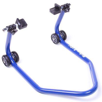 Béquille Bike Lift RS 17 BLEU AVEC SUPPORT CAOUTCHOUC Universel - Bleu