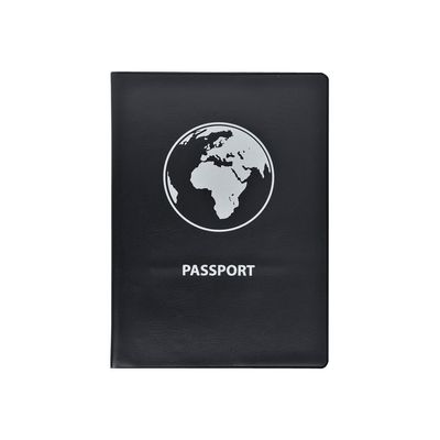 Exacompta Hidentity - Etui de protection de passeport - PVC - noir