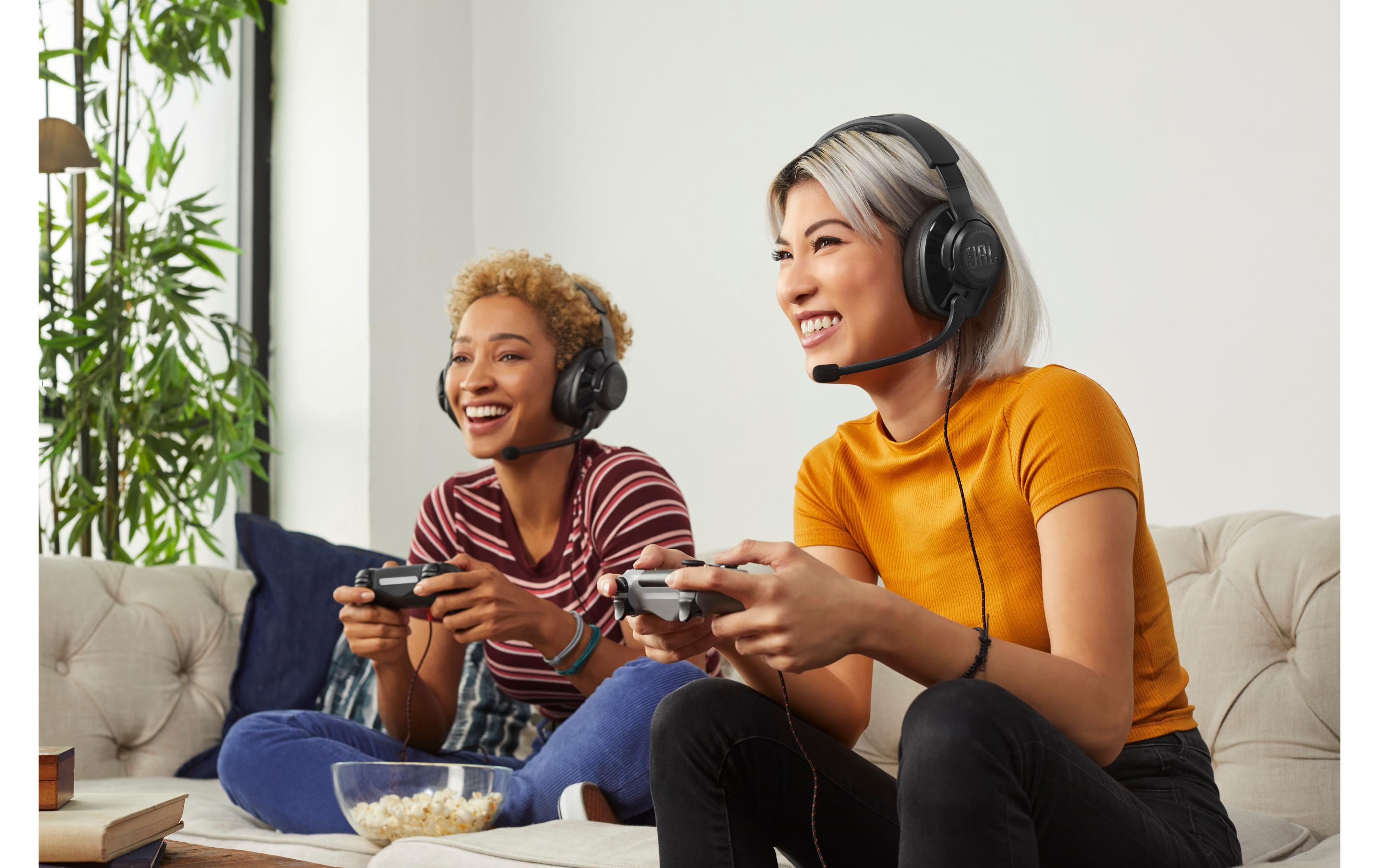 Headset Quantum 200 SchwarzKabelgebundenes Over-Ear-Gaming-Headset mit klappbarem Mikro