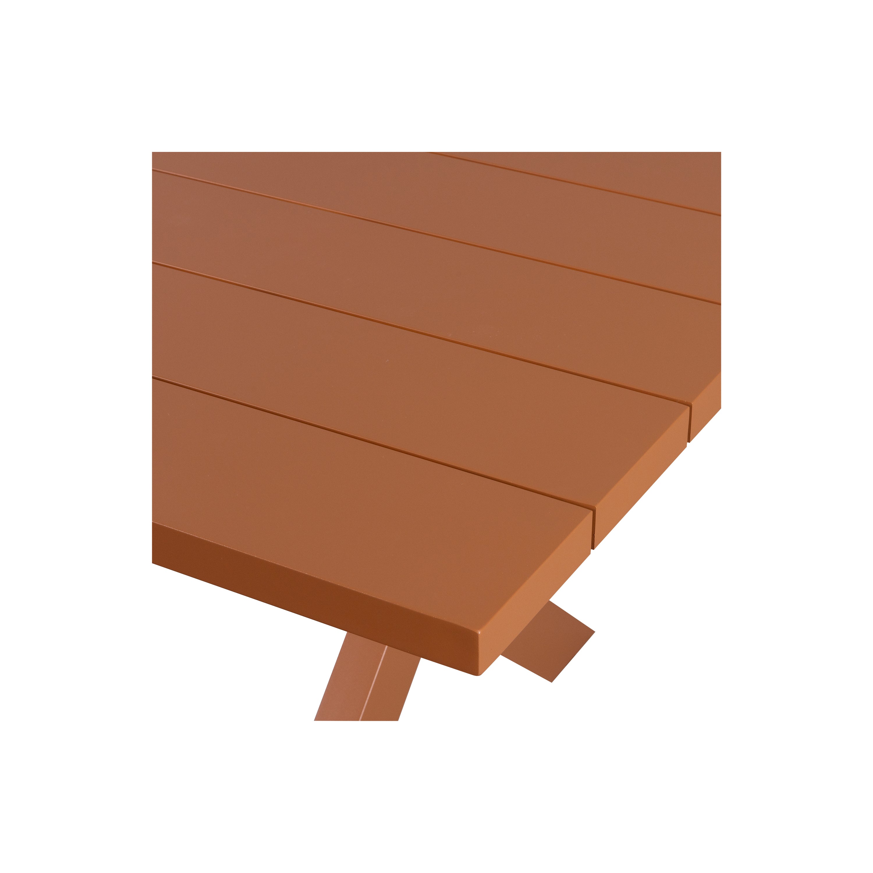 Woood Delta Picknicktafel - Aluminium - Terra