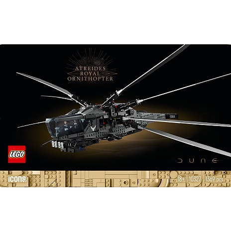 LEGO Icons Dune Atreides Royal Ornithopter Sæt 10327