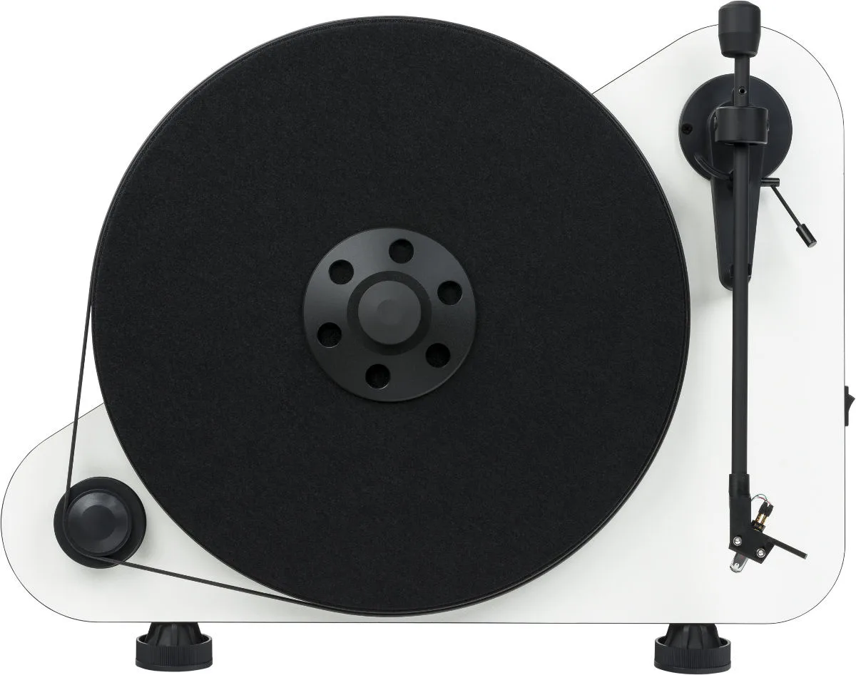 Pro-Ject Vertical Turntable E droitier OM5e blanc Platines vinyle hi-fi
