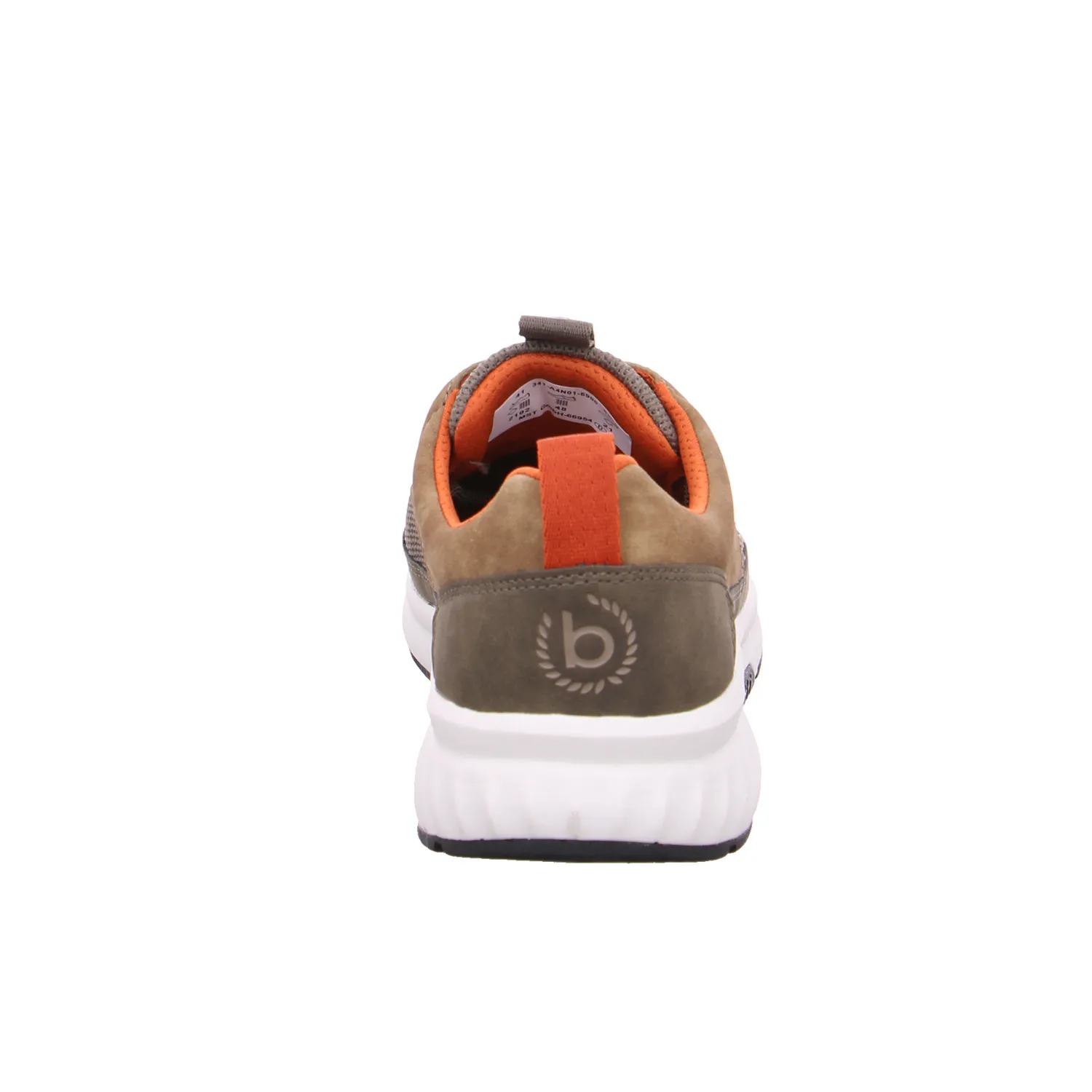 BUGATTI SHOES Halbschuhe Sneaker Stoff Braun Textil