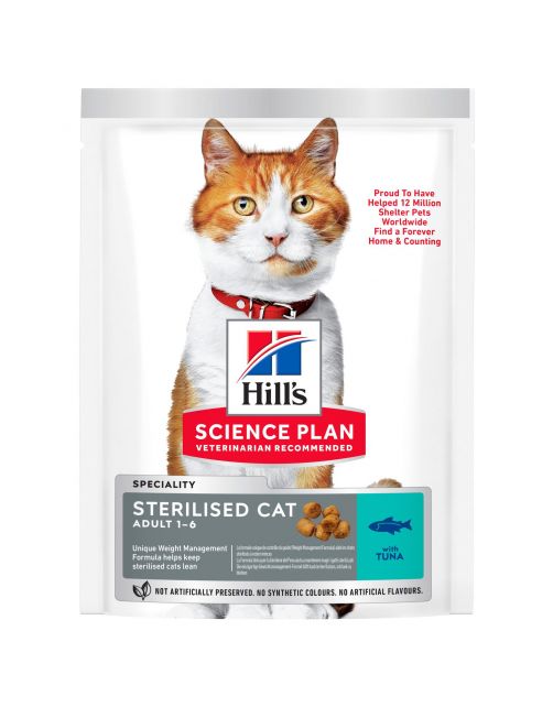 Hill's Feline Adult Sterilised Cat Tonijn - Kattenvoer