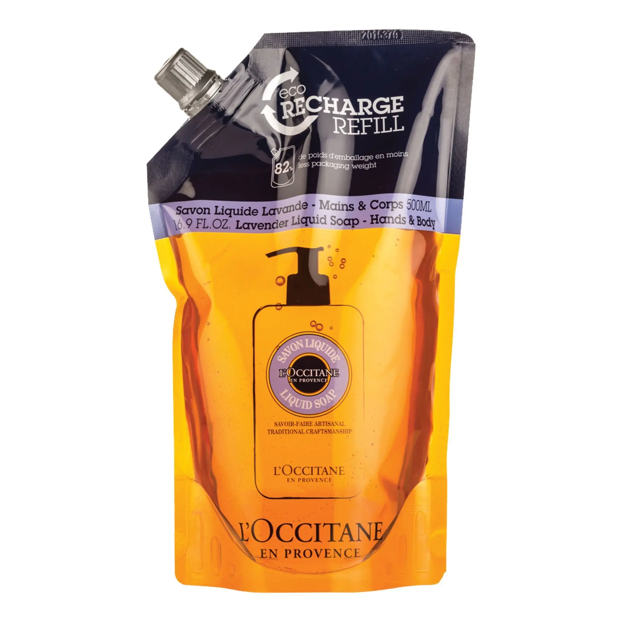L'Occitane en Provence - KARITÉ ÉCO-RECHARGE SAVON LIQUIDE KARITÉ LAVANDE- Gel douche