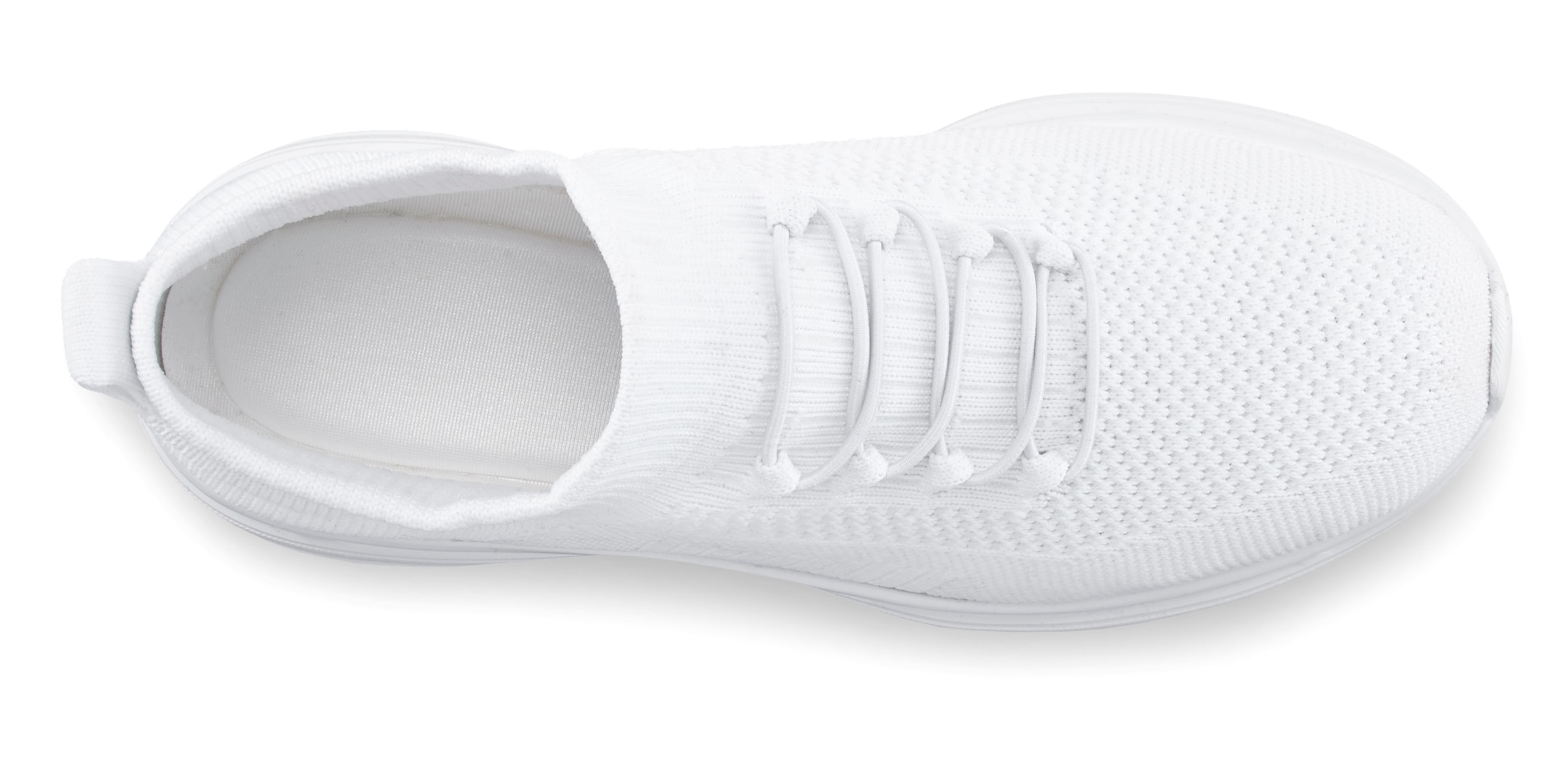 LASCANA Sneaker »Slipper, Halbschuh, ultraleicht und bequem,«  zum Reinschlüpfen mit elastischen Schnürbändern VEGAN